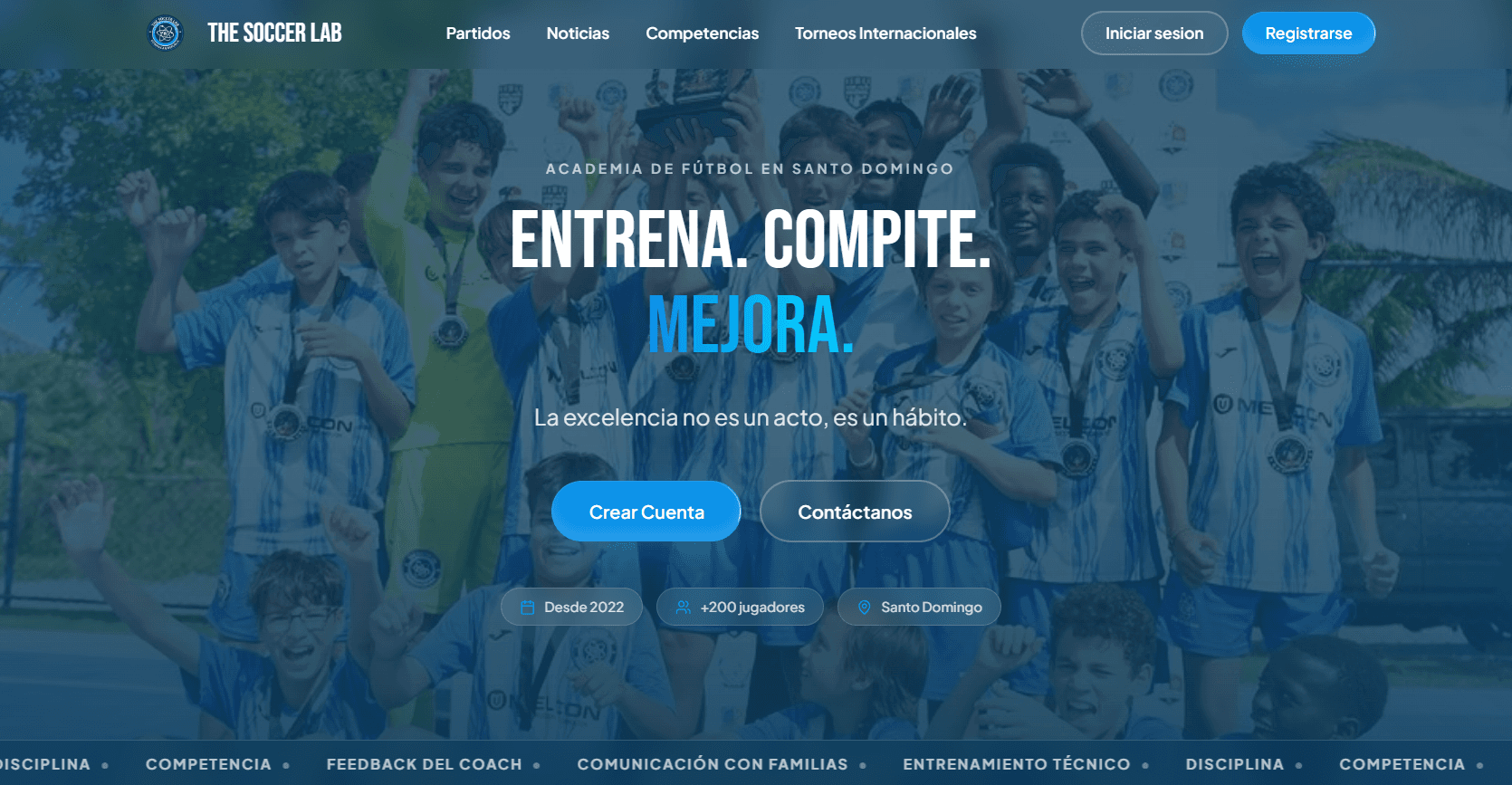 Portada de Nueva App: "The Soccer Lab"!